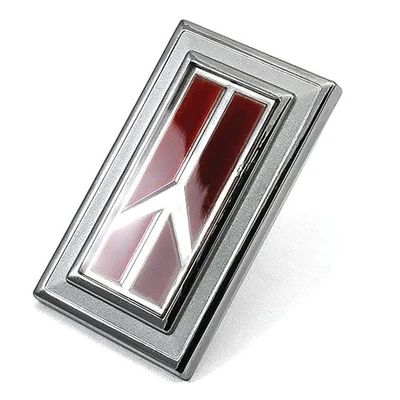 1987-88 Oldsmobile Cutlass; Rocket Euro Emblem; For Front Header Panel - Image 1 of 3