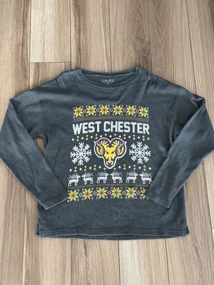 Suéter de Navidad West Chester University Rams Cuello Redondo Antigua Marca Universitaria Talla XL Foto 1 de 4