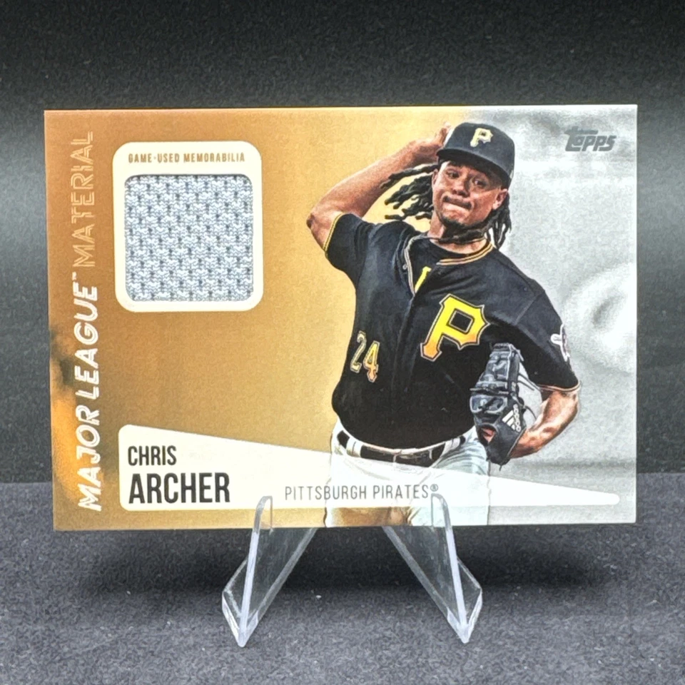 2019 Topps Major League Materials Chris Archer - Image 1 of 2