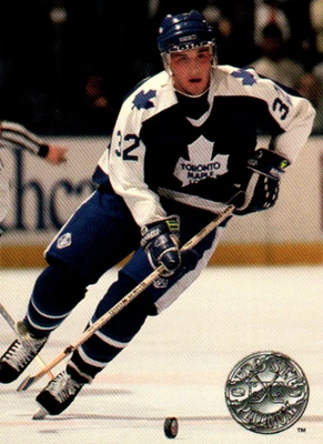 Daniel Marois Toronto Maple Leafs 1991 Pro Set Platinum Performer 118 - Image 1 of 2
