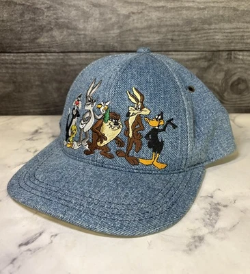 DE COLECCIÓN 1996 LOONEY TUNES WARNER BROS STUDIO STORE NIÑOS SOMBRERO VAQUERO SNAPBACK TAZ B Foto 1 de 4