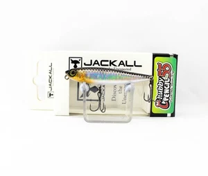 Jackall Chubby Pencil 55 Floating Lure HL Silver & Black (7795) - Picture 1 of 6