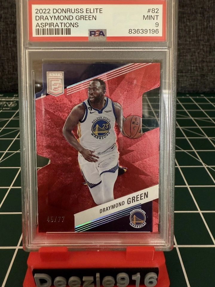 Donruss Elite Draymond Green Aspirations 2022/77 #82 PSA 9 Foto 1 de 4