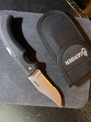 Nuevo Gerber Gator Bloqueo Trasero Parcial Dentado 420 SS Hoja Y 1 Pequeño OLE TEMPORIZADOR Foto 1 de 4