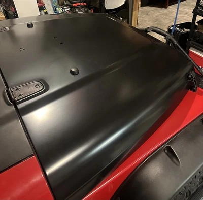 New OEM Hood Panel Direct Replacement Fits 1997-2006 Jeep Wrangler - Image 1 of 4