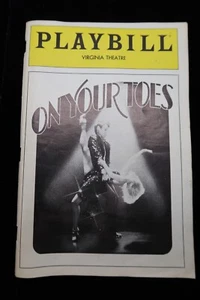 Vtg June 1983 On The Go Musical Playbill Virginia Theatre Ephemera Galina Panova - Picture 1 of 24