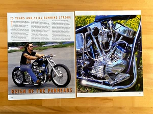 2023 Print Article Reign Of The Panheads Harley Davidson 7 Pages - Picture 1 of 4