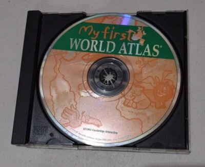 My First World Atlas. CD Interactive Software. Age 6-9. Cambridge Interactive. - Image 1 of 4