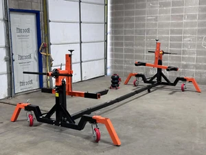 Auto Hydraulic Car Rotisserie 4500 lb Capacity + 3 Ton Air Jack - Bild 1 von 24