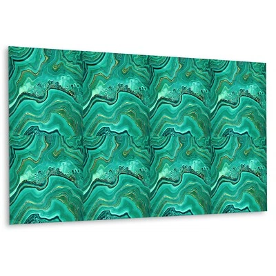 PVC Bodenbeläge Küchenrückwand selbstklebend Spritzschutz Malachit - Bild 1 von 4