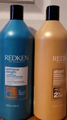 Redken all soft moisturizing shampoo & Redken extreme length conditioner 33.8 0z - Image 1 of 4