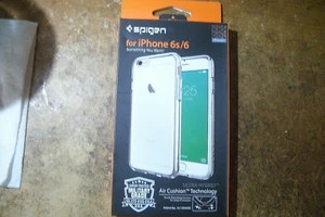 Spigen Slim Armor Crystal Case for iPhone 6 & 6S - Picture 1 of 2