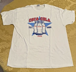 COCA-COLA EST. 1886 COTTON T-SHIRT - Picture 1 of 7