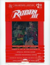 Robin III: Cry of the Huntress #4 1992 Moving Cover New in Polybag