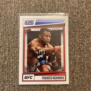 2022 Panini Chronicles UFC Score Blue /99 Francis Ngannou #191