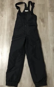 Skiing Winter Hunting Overalls Coveralls Adult 12 Black Mens - Picture 1 of 7