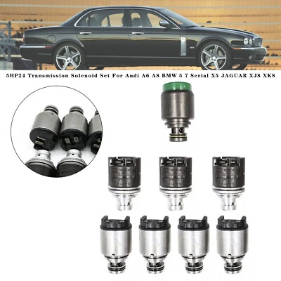 5HP24 Transmission Solenoid Set For Audi A6 BMW 5 7 Serial X5 JAGUAR XJ8 XK8 US - Image 1 of 4