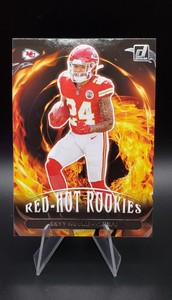2022 PANINI DONRUSS RED HOT ROOKIES SKYY MOORE RC INSERT CHIEFS 🔥