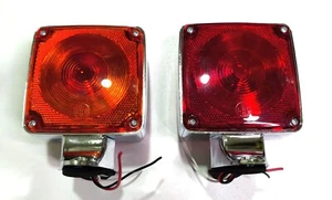 Fits Chevrolet/GMC C70 Chevy Med Duty Truck turn signals Lights Pair LH RH - Picture 1 of 7
