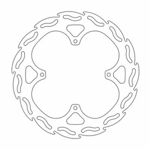 Tm Racing MX 300 ES 2021 Moto Masters Flame Rear Brake Disc - Picture 1 of 5