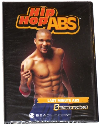 Hip Hop ABS Last Minuet Abs  DVD Beach Body 2007 Factory Seal New - Image 1 of 4