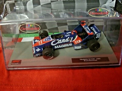 Toleman TG183 Bruno Giacomelli #36 1983 1:43 + N 151 Formula1 Auto Collection F1 - Immagine 1 di 3