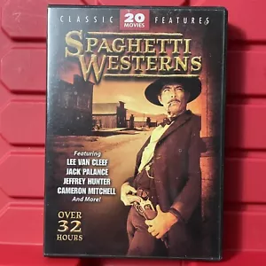 Spaghetti Westerns Classic Features 20 Movie Pack DVD 32 Hours Pre Owned 2009 - Imagen 1 de 4