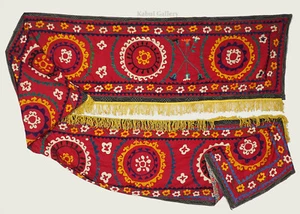 485x62 cm hand bestickte  Suzani Stickerei aus Uzbekistan Wall hanging Nr:SZ22C - Bild 1 von 10