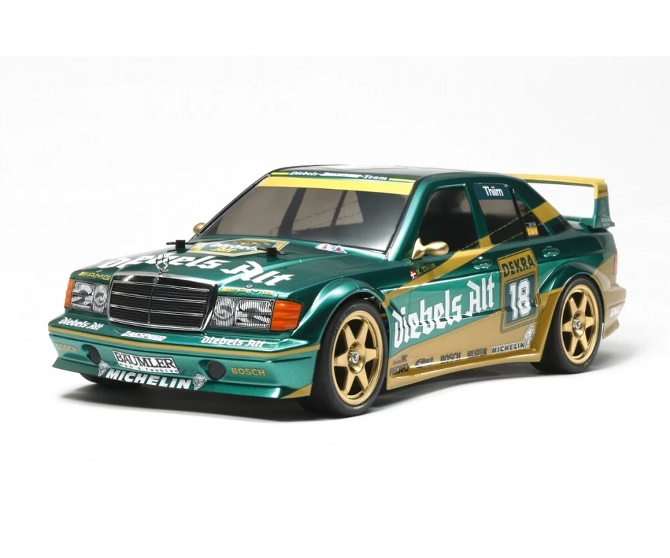 Tamiya 58638 1 10 RC Mercedes-benz 190e Diebels ancienne vitesse Zak Tt-01e Ct-