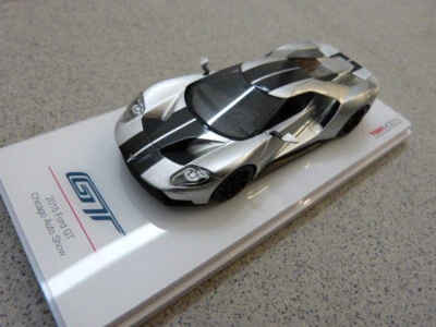 2015 Ford GT Argento Silver Chicago Auto Show TSM Modellino 1:43 TSM164342 - Immagine 1 di 4