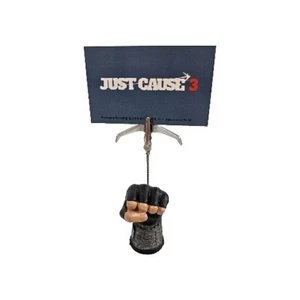Just Cause 3 Grapple Hook 6" Replica Paperweight Memo Clip Holder Work Desk - Foto 1 di 12