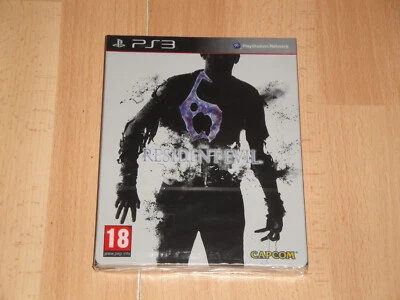 RESIDENT EVIL 6 EDICION COLECCIONISTA STEEL CASE METALIC PS3 NUEVO PRECINTADO - Imagen 1 de 2
