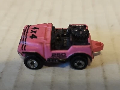 Vintage Micro Machines "Jeipe Rosa 4x4" 1986 Galoob Original! - Imagem 1 de 2