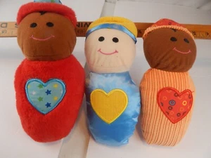Excelligence® Learning Baby Dolls Crinkle Sensory Babies 8" Lot - Picture 1 of 4
