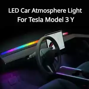 Control car air outlet LED decorative light dashboard for Tesla Model 3 Y - Picture 1 of 32