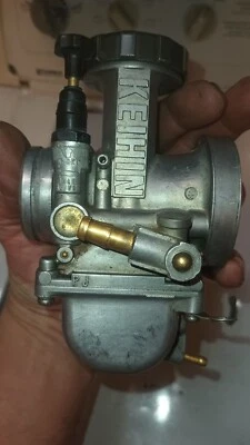 Carburador de carreras Keihin original PJ 09RaceF 39 mm 1991 KTM 250/300/500 Foto 1 de 4
