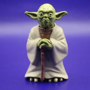 Yoda Star Wars Mini Figure Japan Rare Collectible Jedi Master Toy Good Condition - Picture 1 of 10