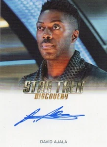 Star Trek Discovery Staffel 4: David Ajala als Cleveland Booker Autogrammkarte - Bild 1 von 1