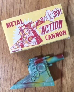 VINTAGE CAMOFLAUGE VARIANTE MANOIL #200 ACTION KANONE METALLGUSS NOS - Bild 1 von 10