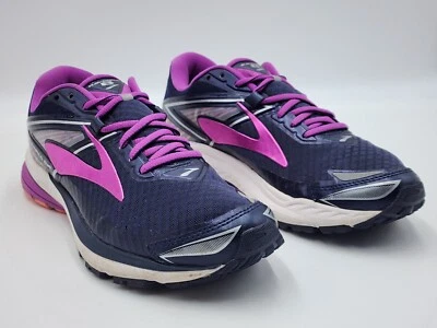 BROOKS Ravenna 8 Running Shoe Indigo/Plum Womens Size 8 - Image 1 of 4