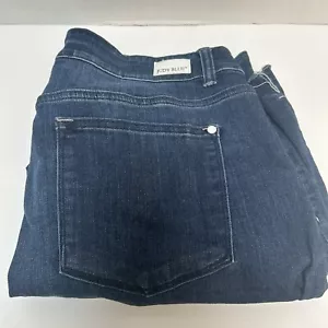 Judy blau komplett bedeckt Mid Thigh Denim Jeansshorts Gr. 3XL Stil #15258 - Bild 1 von 5