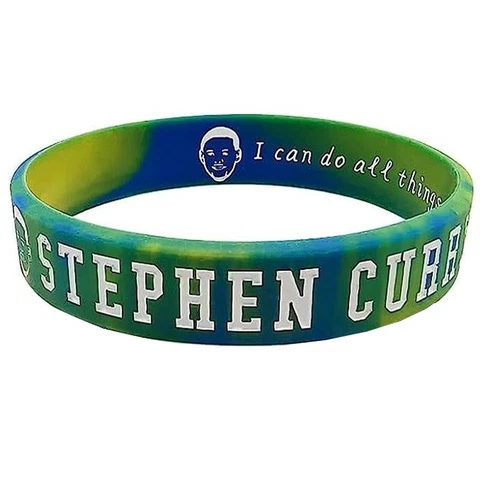 1PC Stephen Curry 30 GSW Silicone Wristband Bracelet Cover