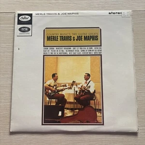 Merle Travis & Joe Maphis country music's guitar greats LP uk press COUNTRY - Imagen 1 de 2