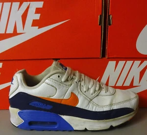 NIKE Air Max 90 *WHITE/ MIDNIGHT-NAVY* 2022 EUR 38 GUTER ZUSTAND - Bild 1 von 6