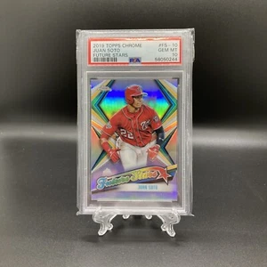 2019 Topps Chrome Juan Soto Future Stars PSA 10 #FS-10 - Picture 1 of 12