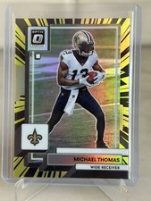 2022 Donruss Optic Michael Thomas Electricity Prizm /65 #142 SP Saints