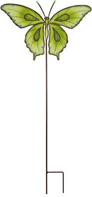 Letreros decorativos de jardín de mariposas de metal para decoración de césped al aire libre Foto 1 de 4