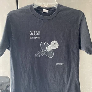 Catfish and The Bottlemen Pacifier T-shirt Size Small 18 In Across Chest - Picture 1 of 5