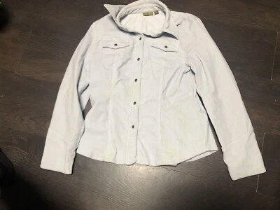 Caslon Women’s Corduroy Medium grey blueish  Jacket Long Sleeves - Image 1 of 4