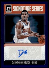 De'Anthony Melton 2018-19 Donruss Optic Signature Series Auto Purple Prizm